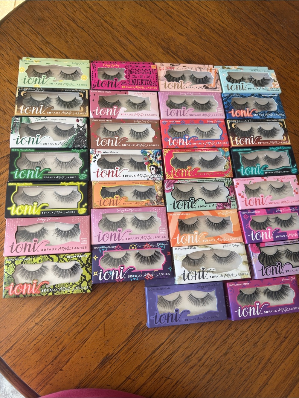 Ioni 3D Faux Mink Lashes Lot - Assorted Styles